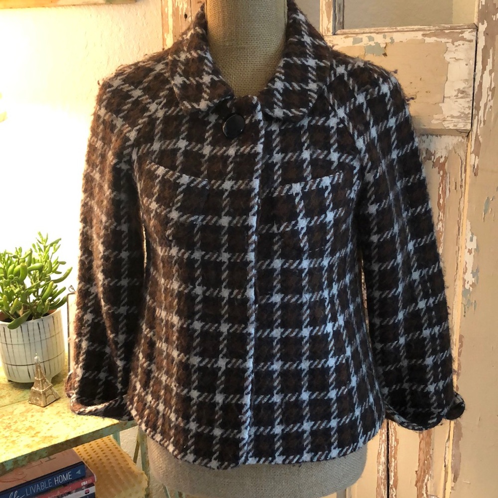 Banana Republic Plaid Jacket